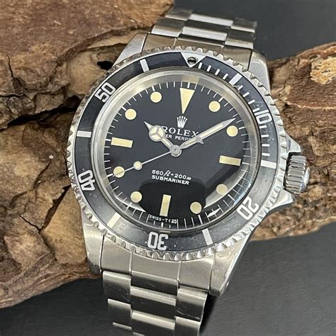 rolex 1989 submariner|vintage rolex submariner no date.